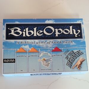 BibleOpoly Board Game, Homeschool, Family Fun
